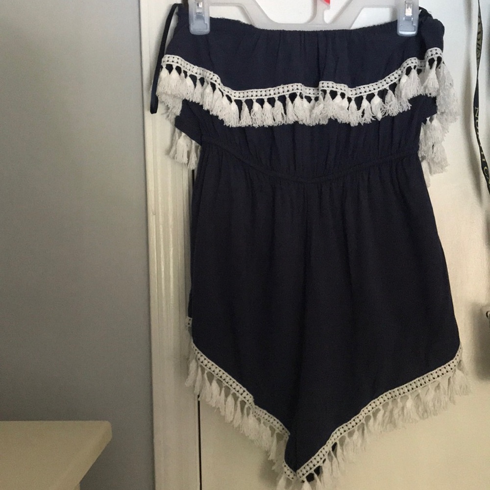 Fringed Romper - Picture 2 of 3
